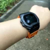super rugged nylon watch bands for G-Shock GBD200 orange 2 Super Rugged Nylon Watch Bands for G-Shock GBD200 | Orange