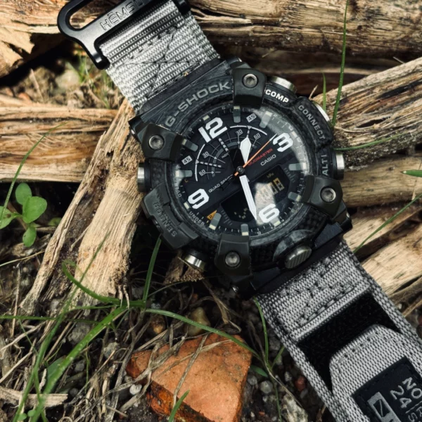 super rugged nylon watch bands for G-Shock GGB100 1 Super Rugged Nylon Watch Bands for G-Shock GGB100 | Grey