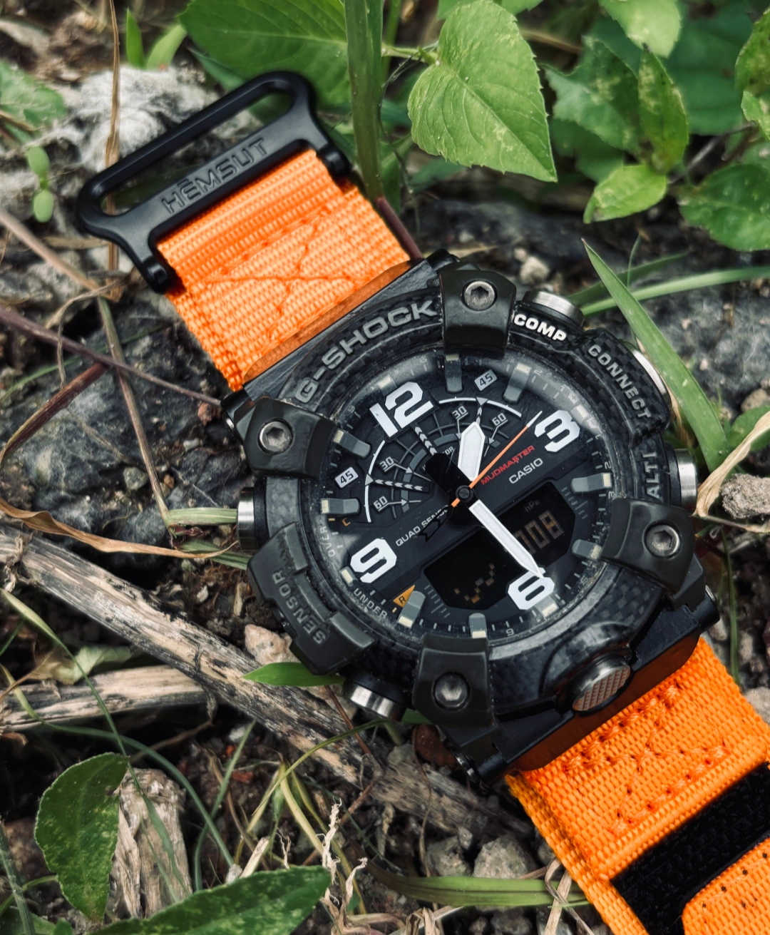 Super Rugged Nylon Watch Bands for G-Shock GGB100 | Grey