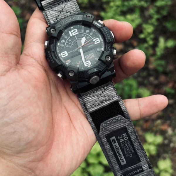 super rugged nylon watch bands for G-Shock GGB100 24 Super Rugged Nylon Watch Bands for G-Shock GGB100 | Grey