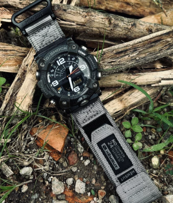 super rugged nylon watch bands for G-Shock GGB100 25 Super Rugged Nylon Watch Bands for G-Shock GGB100 | Grey