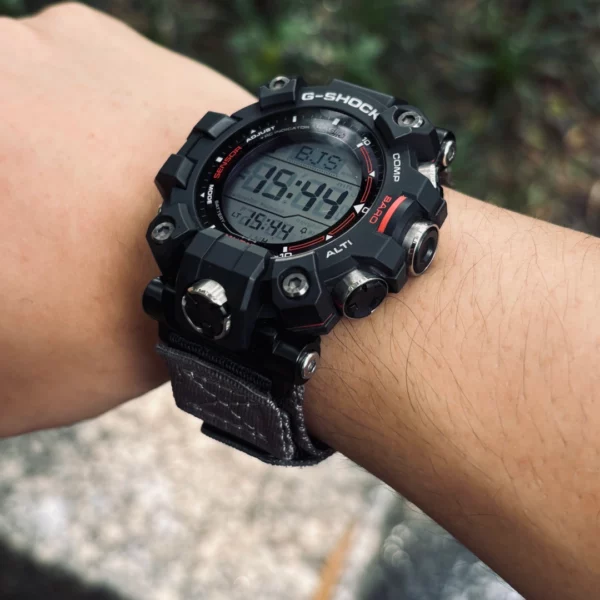 Super Rugged Nylon Watch Bands for G-Shock GW9500 | Grey