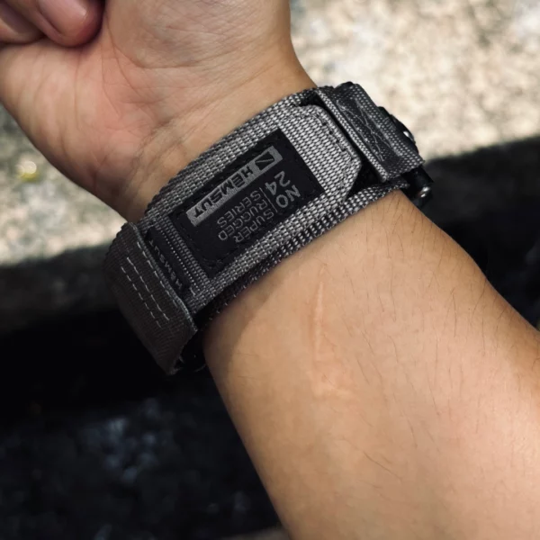 Super Rugged Nylon Watch Bands for G-Shock GW9500 | Grey