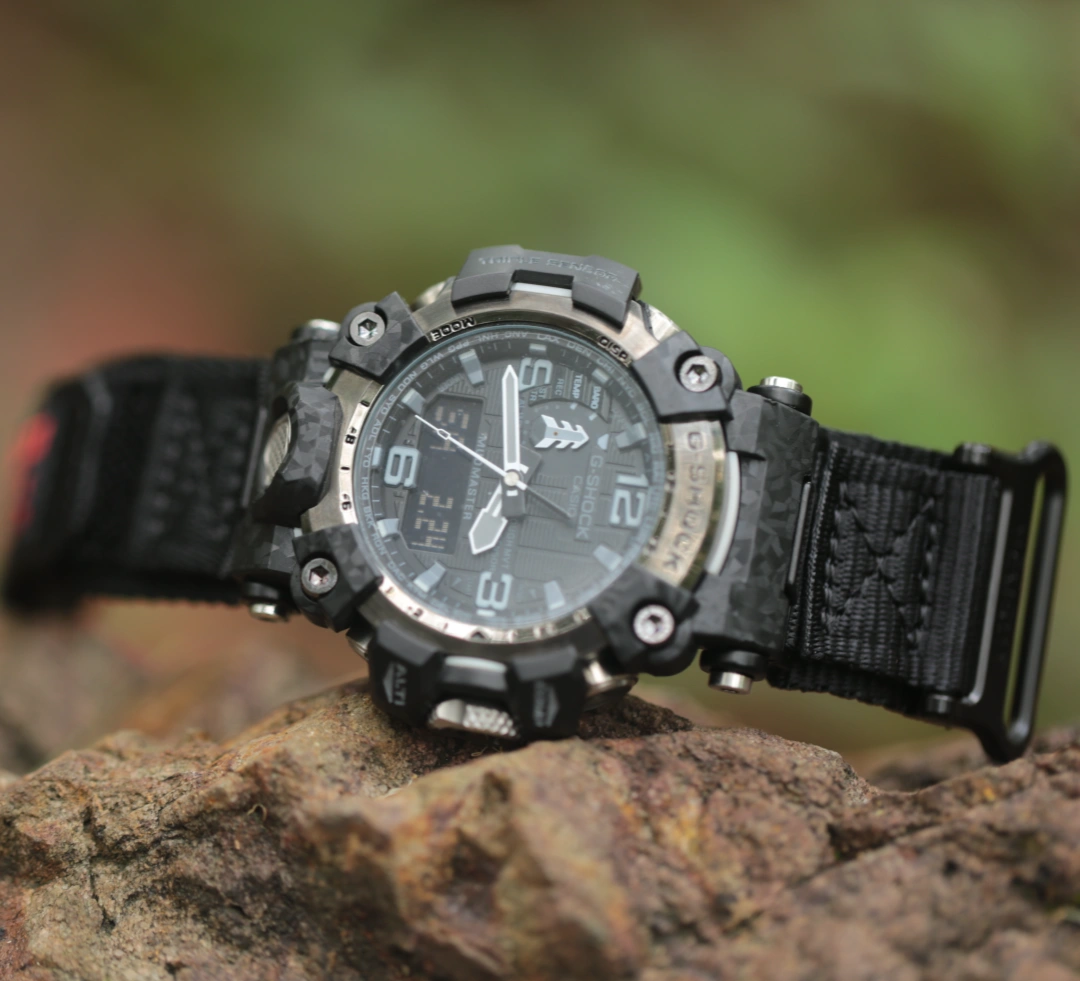 Super Rugged Nylon Watch Bands For G-Shock GWG2000 | Black