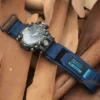 super rugged nylon watch bands for G-Shock GWG2000 blue1 Super Rugged Nylon Watch Bands for G-Shock GWG2000 | Blue