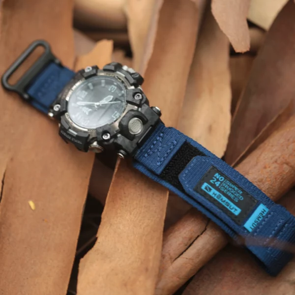 super rugged nylon watch bands for G-Shock GWG2000 blue1 Super Rugged Nylon Watch Bands for G-Shock GWG2000 | Blue