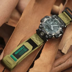 super rugged nylon watch bands for G-Shock GWG2000 green1 Super Rugged Nylon Watch Bands for G-Shock GWG2000 | Green