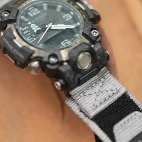 super rugged nylon watch bands for G-Shock GWG2000 grey3 Super Rugged Nylon Watch Bands for G-Shock GWG2000 | Grey