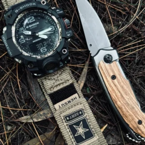 Military Star rugged nylon watch bands for G-Shock GWG1000 coyote6 Military Star Velcro Nylon Straps for G-Shock GWG1000 | Coyote