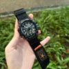Military Army Nylon Watch Bands for G-Shock GG1000 GWG100 GSG100 | Black Orange