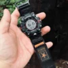 military army nylon watch bands for G-shock GW9500 Black red3 Military Army Nylon Watch Bands for G-Shock GW9500 | Black Orange