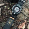 military army nylon watch bands for G-shock GW9500 Black red4 Military Army Nylon Watch Bands for G-Shock GW9500 | Black Orange