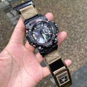 military army nylon watch bands for G-shock GWG-B1000. 1 Military Army Velcro Nylon Watch Bands for G-Shock GWG-B1000 | Coyote