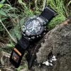 military army nylon watch bands for G-shock GWG-B10002 Military Army Velcro Nylon Watch Bands for G-Shock GWG-B1000 | Black Orange