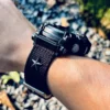 hb147-gg1000-black-wrist Black Wrist Patton canvas watch band for G-Shock GG-1000, GWG-100 and GSG-100