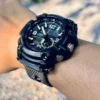 hb147-gg1000-grey-detail Grey Detail Patton canvas watch band for G-Shock GG-1000, GWG-100 and GSG-100