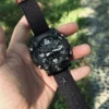 hb147-ggb100-black Black Patton canvas watch band for G-Shock GG-B100
