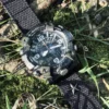 hb147-ggb100-black-wrist Black Wrist Patton canvas watch band for G-Shock GG-B100