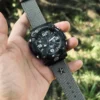 hb147-ggb100-grey Grey Patton canvas watch band for G-Shock GG-B100