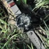 hb147-ggb100-grey-detail Grey Detail Patton canvas watch band for G-Shock GG-B100