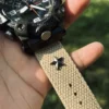 hb147-ggb100-khaki-wrist Khaki Wrist Patton canvas watch band for G-Shock GG-B100