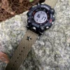 hb147-gw9500-army-green-wrist Army Green Wrist Patton canvas watch band for G-Shock GW-9500