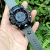 hb147-gw9500-grey Grey Patton canvas watch band for G-Shock GW-9500