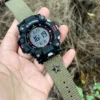 hb147-gw9500-grey-wrist Grey Wrist Patton canvas watch band for G-Shock GW-9500