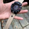 hb147-gw9500-khaki Khaki Patton canvas watch band for G-Shock GW-9500