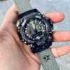 hb147-gwgb1000-grey Grey Patton canvas watch band for G-Shock GWG-B1000