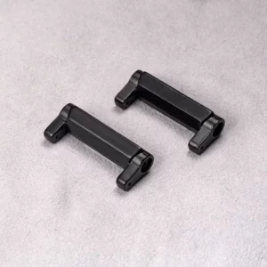 Black watch band adapter connector set for G-SHOCK GA-1100 and 22mm straps