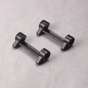 Black watch band adapter connector set for G-SHOCK GR-B200 and 22mm straps