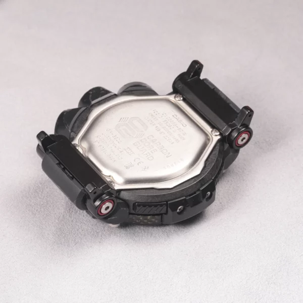 G-SHOCK GR-B200 caseback with black adapter connectors installed