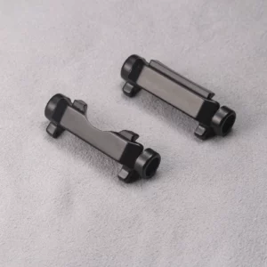 Black watch band adapter connector set for G-SHOCK GWG-1000 and 22mm straps