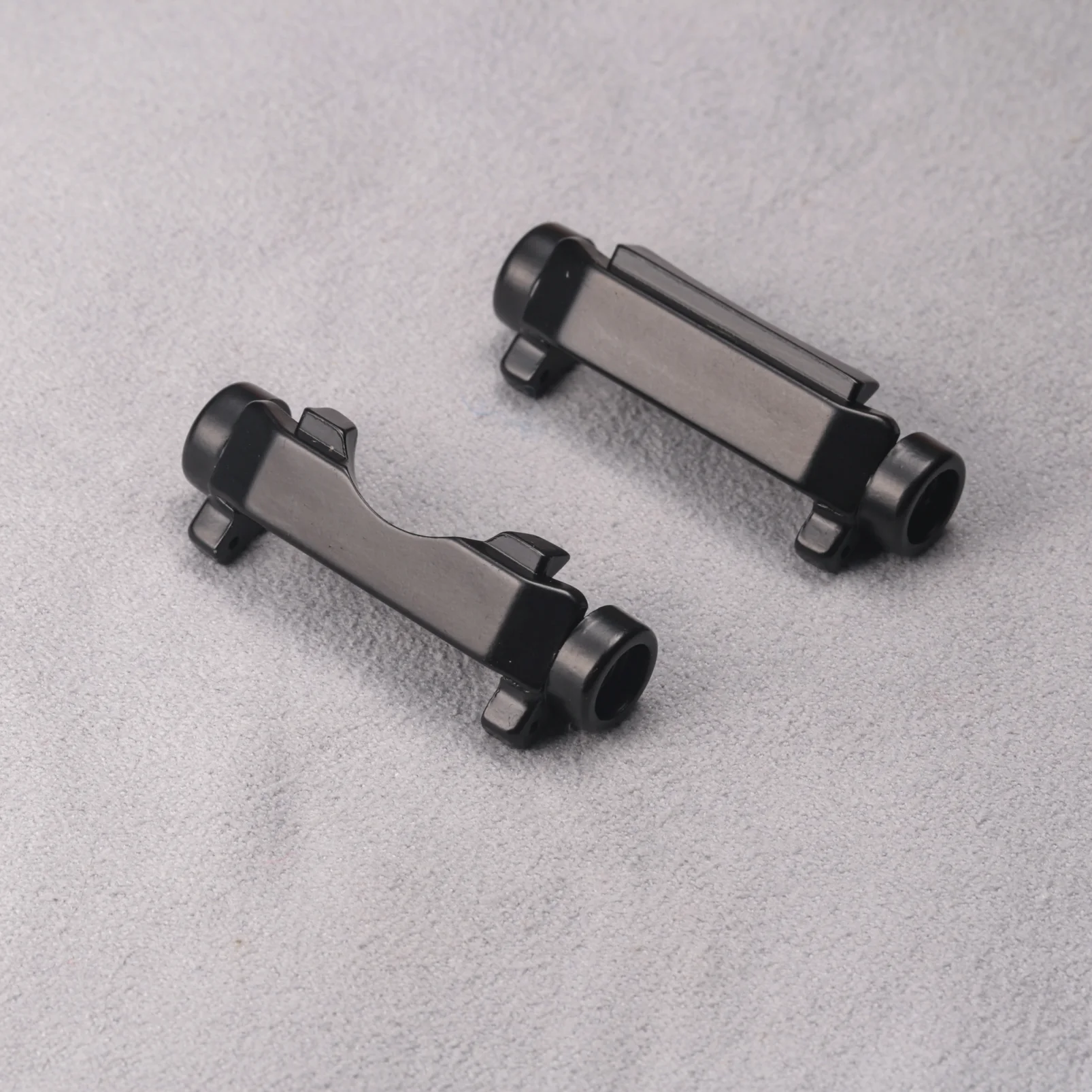 Black watch band adapter connector set for G-SHOCK GWG-1000 and 22mm straps