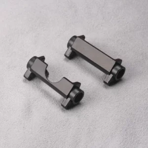 Black watch band adapter connector set for G-SHOCK GWR-B1000 and 22mm straps