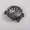Detail view of black adapter connectors installed on a G-SHOCK GWR-B1000 watch without a strap